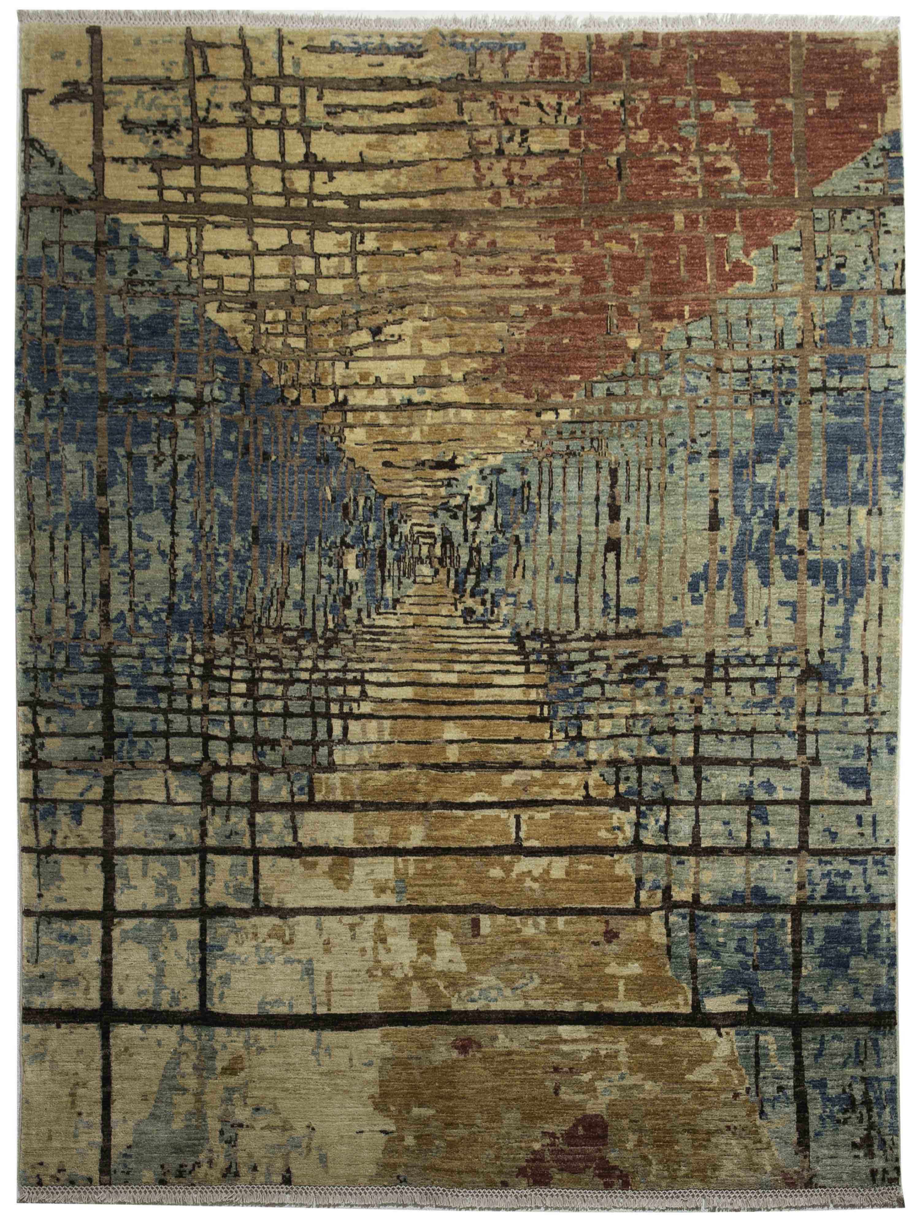 Afghan Handmade Modern Chobi Rug